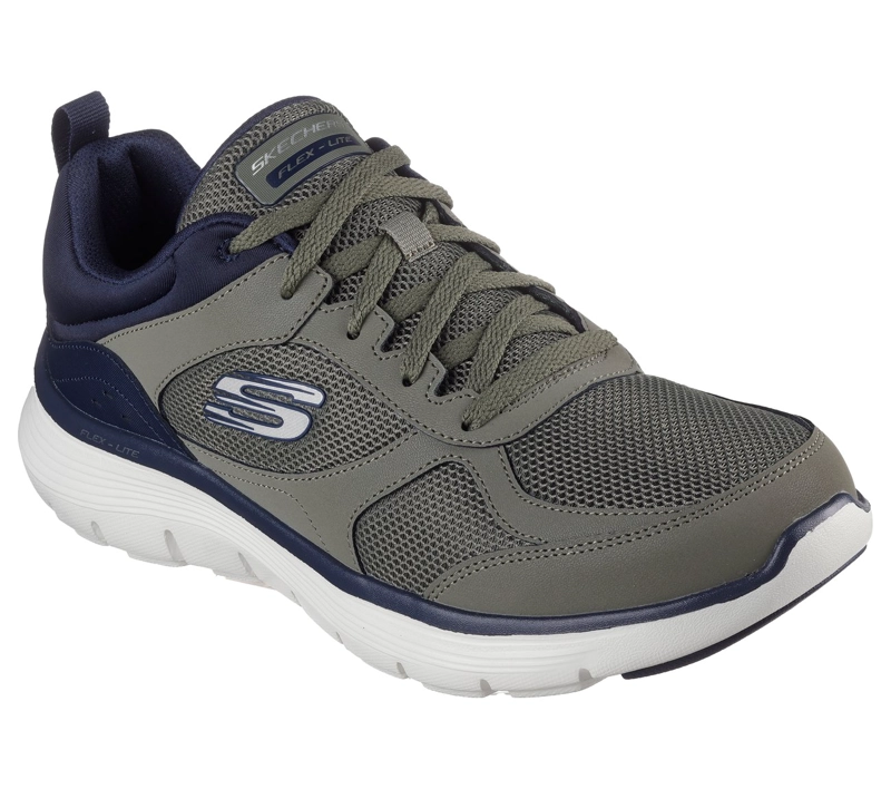 ZAPATILLAS HOMBRE SKECHERS FLEX ADVANTAGE 5.0 GANO - 4