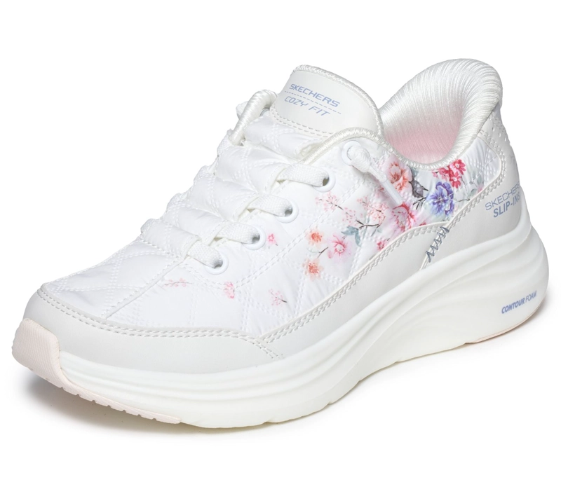 ZAPATILLAS NIÑA SKECHERS SLIP-INS CONTOUR FOAM GENTLE BLOOM - 5