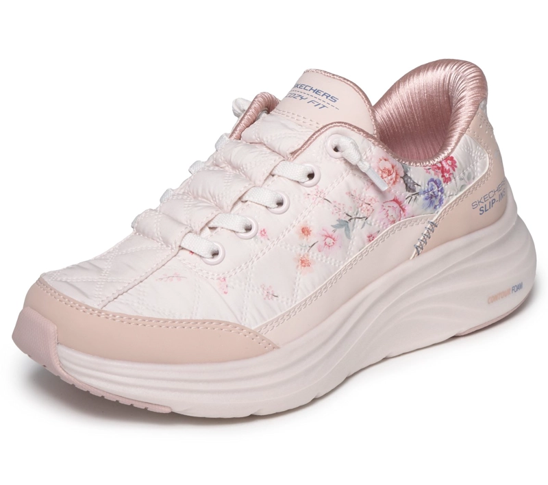 ZAPATILLAS NIÑA SKECHERS SLIP-INS CONTOUR FOAM GENTLE BLOOM - 5