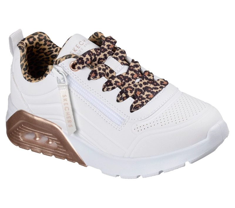 ZAPATILLAS NIÑA SKECHERS UNO LITE 2.0 LEOPARD STRIDE - 4