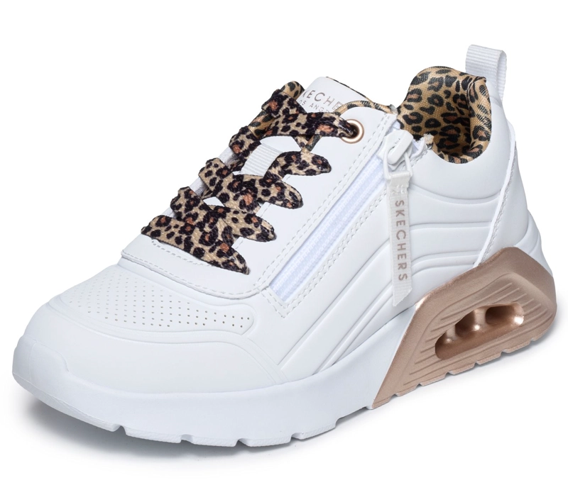 ZAPATILLAS NIÑA SKECHERS UNO LITE 2.0 LEOPARD STRIDE - 5