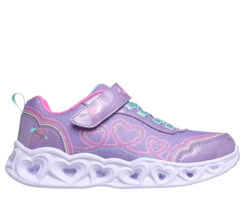 ZAPATILLAS NIÑA SKECHERS HEART LIGHTS BUBBLE LOVE - 1