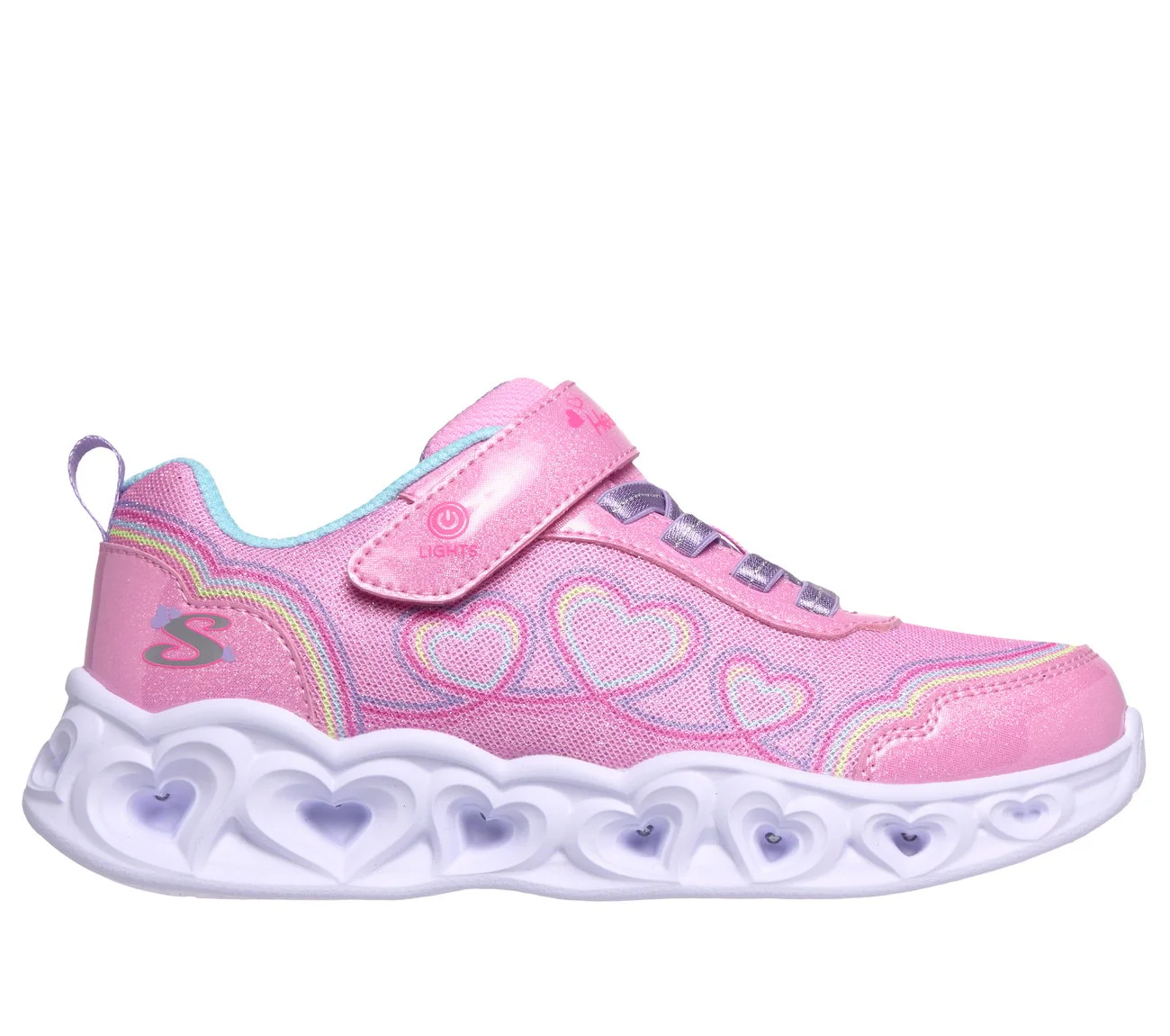 ZAPATILLAS NIÑA SKECHERS HEART LIGHTS BUBBLE LOVE - 1