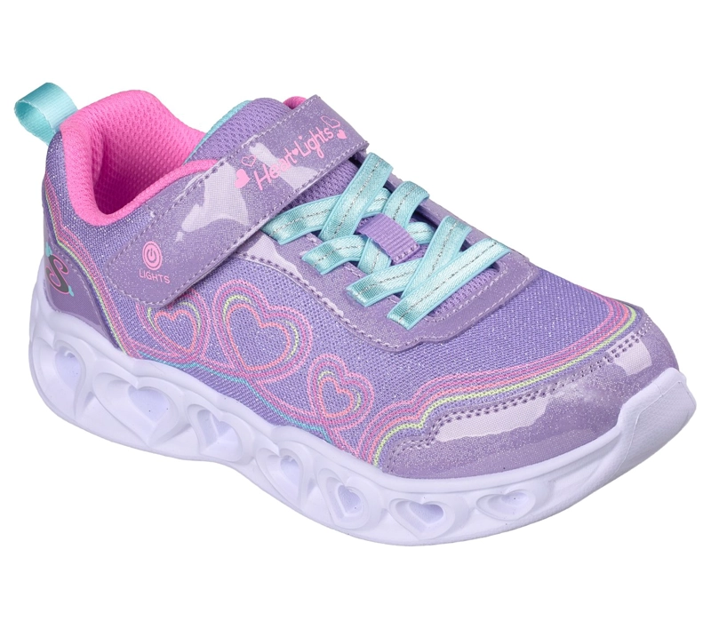 ZAPATILLAS NIÑA SKECHERS HEART LIGHTS BUBBLE LOVE - 4