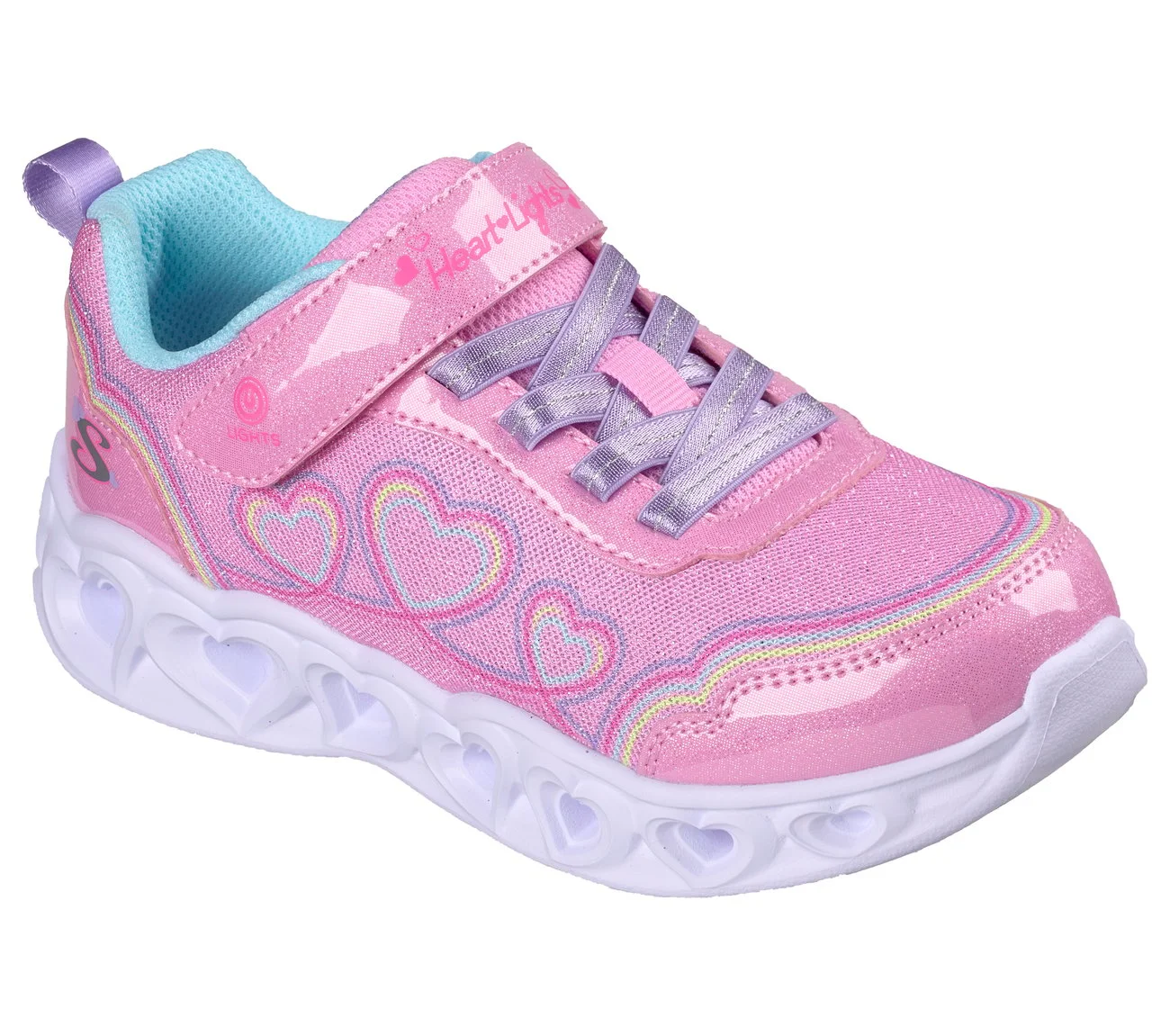 ZAPATILLAS NIÑA SKECHERS HEART LIGHTS BUBBLE LOVE - 4