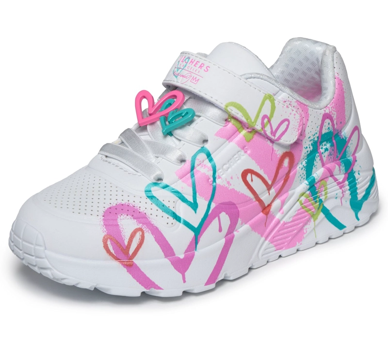 ZAPATILLAS NIÑA SKECHERS UNO LITE HEART STATUS - 5