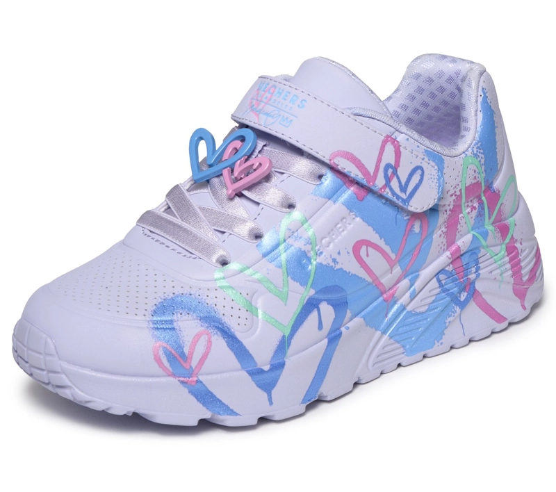 ZAPATILLAS NIÑA SKECHERS UNO LITE HEART STATUS - 5