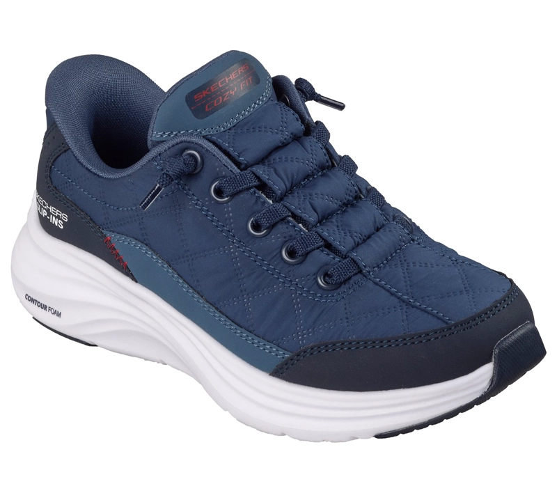 ZAPATILLAS NIÑO SKECHERS SLIP-INS CONTOUR FOAM COZY FIT - 4