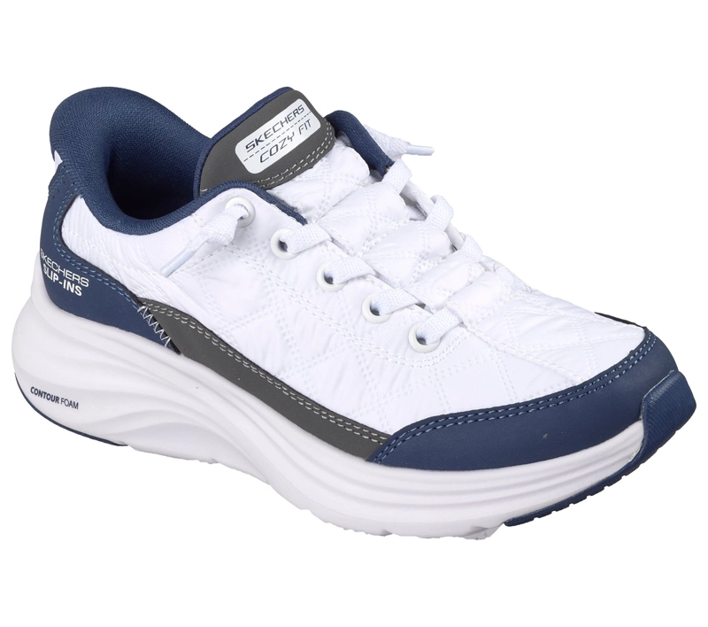 ZAPATILLAS NIÑO SKECHERS SLIP-INS CONTOUR FOAM COZY FIT - 4