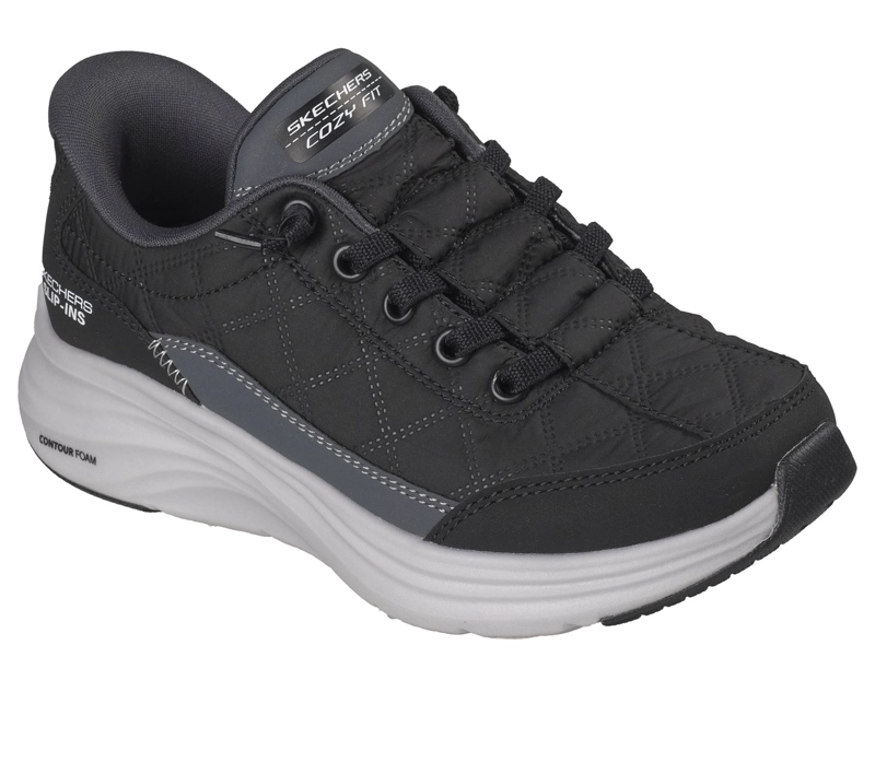 ZAPATILLAS NIÑO SKECHERS SLIP-INS CONTOUR FOAM COZY FIT - 4