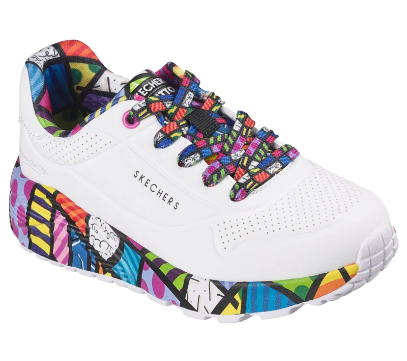 ZAPATILLAS NIÑA SKECHERS UNO LITE BRITTO LANDSCAPE - 4
