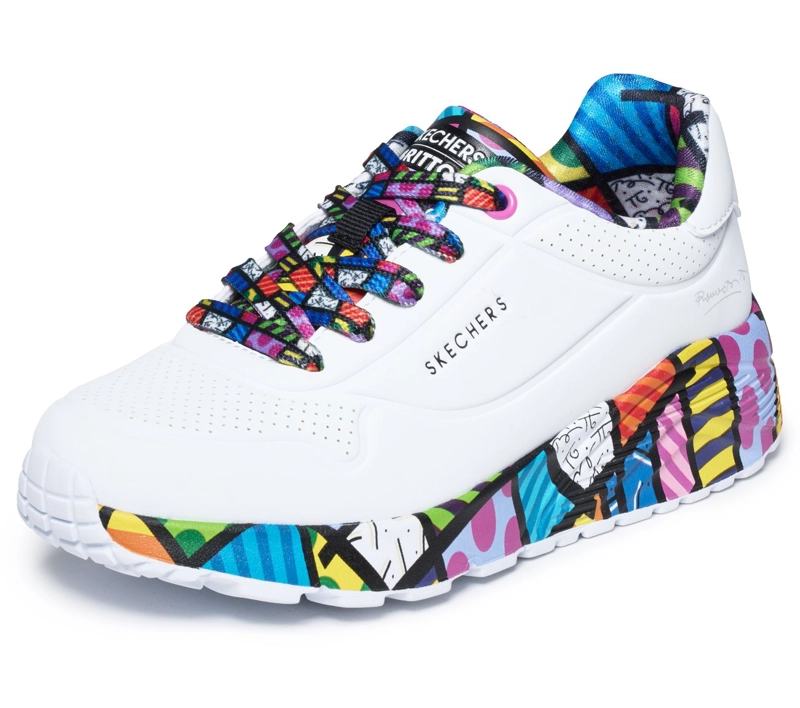 ZAPATILLAS NIÑA SKECHERS UNO LITE BRITTO LANDSCAPE - 5