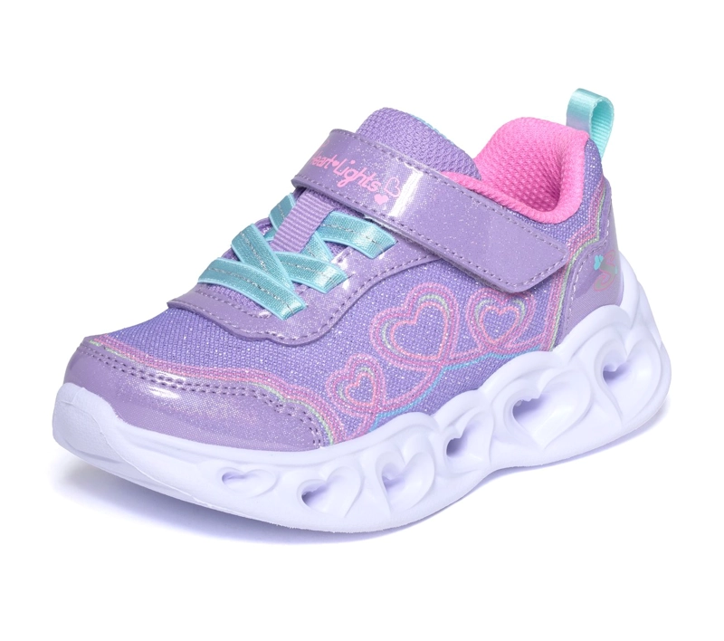 ZAPATILLAS NIÑA SKECHERS HEART LIGHTS BUBBLE LOVE - 5
