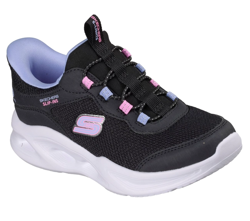 ZAPATILLAS NIÑA SKECHERS SLIP-INS SOLA GLOW NEON DASH - 4