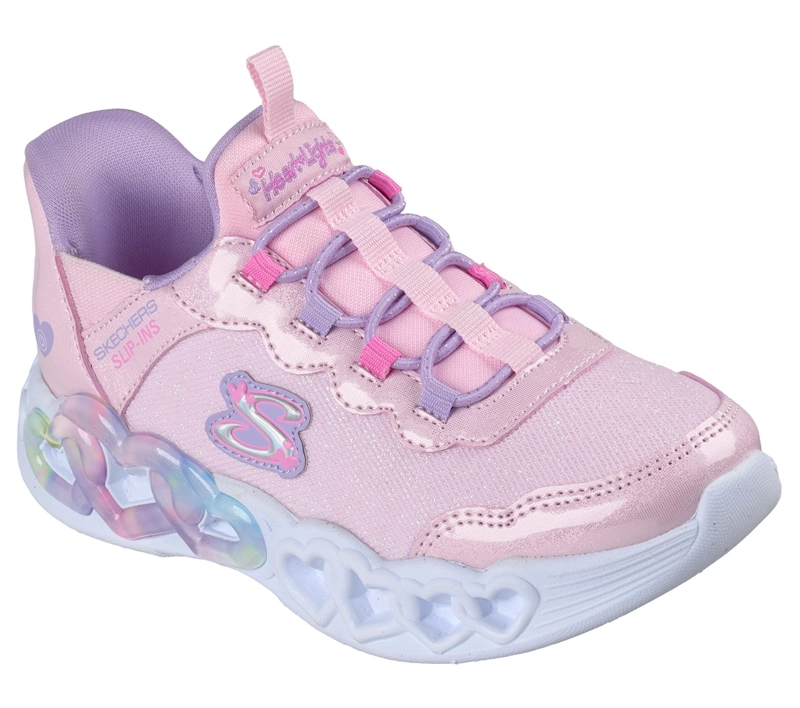 ZAPATILLAS NIÑA SKECHERS SLIP-INS INFINITE HEART LIGHTS - 4