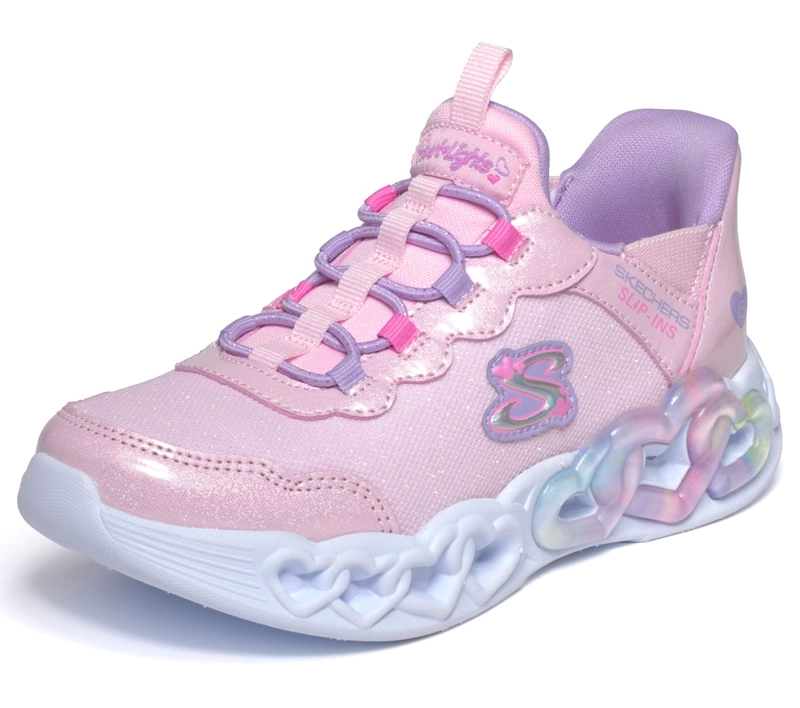 ZAPATILLAS NIÑA SKECHERS SLIP-INS INFINITE HEART LIGHTS - 5