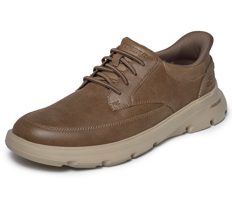 ZAPATOS HOMBRE SKECHERS SLIP-INS ARCH FIT GARZA ROWAN - 5