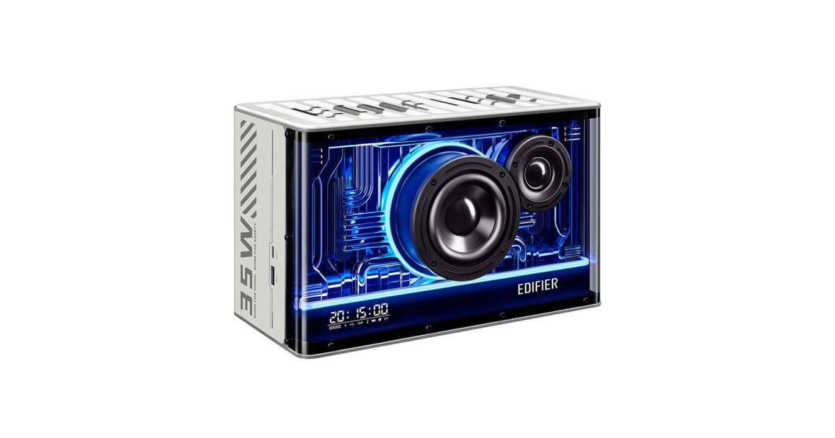 PARLANTE MULTIMEDIA CON LUCES LED QD35 WHITE EDIFIER - 2