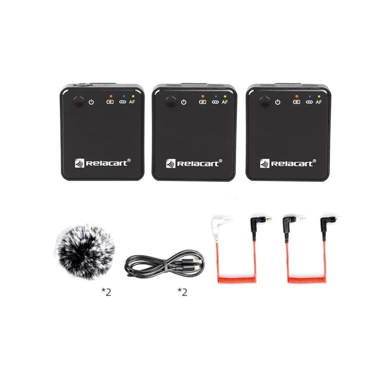 RELACART R2 SISTEMA DE MICROFONOS INALAMBRICOS LAVALIER - 2