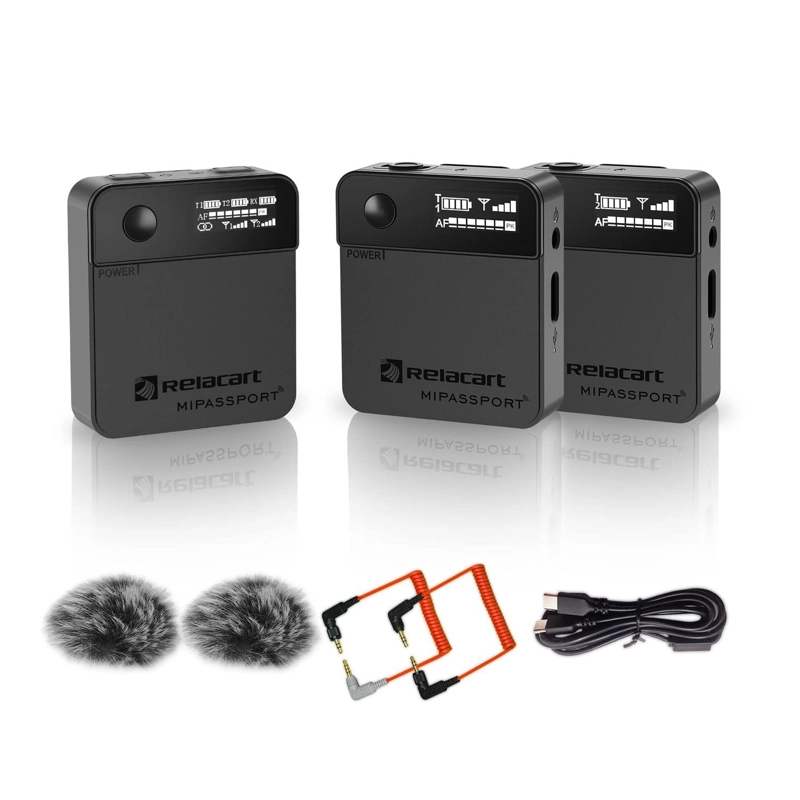 RELACART MI2 SISTEMA DE MICROFONOS INALAMBRICOS LAVALIER - 3