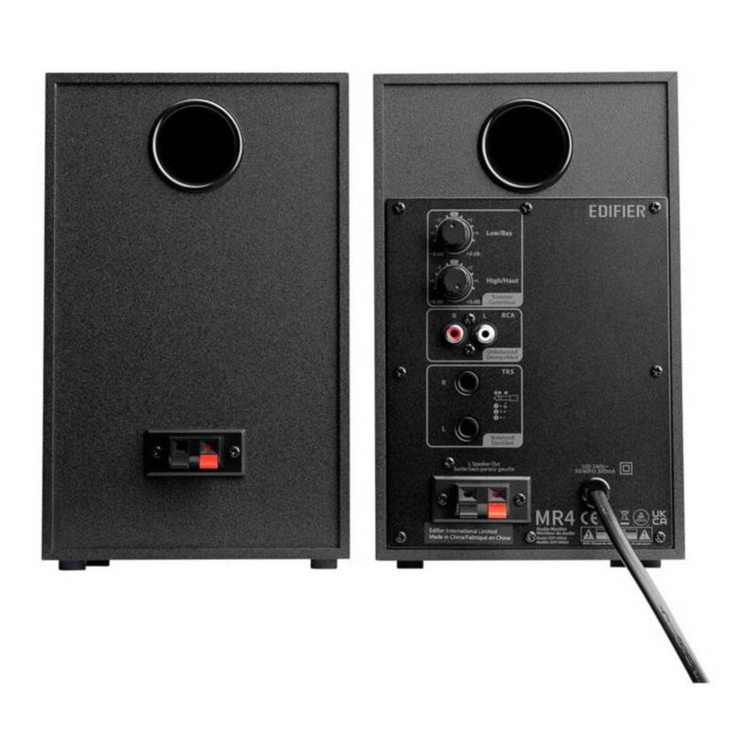 MONITORES DE ESTUDIO DUAL EDIFIER MR4 BLACK - 2