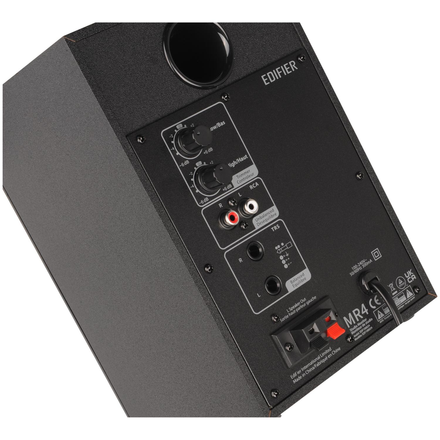 MONITORES DE ESTUDIO DUAL EDIFIER MR4 BLACK - 3