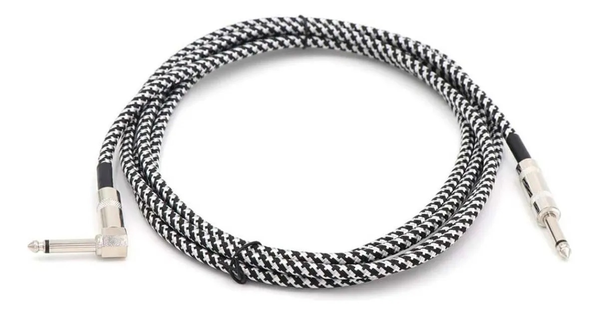 CABLE INSTRUMENTO 5,5MTS GUITARRAS BAJOS (ENVIO GRATIS) GCR - 2