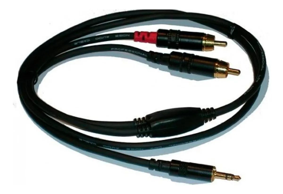 GENÉRICO CABLE MINI PLUG A RCA REAN BY NEUTRIK NRA 0150 015