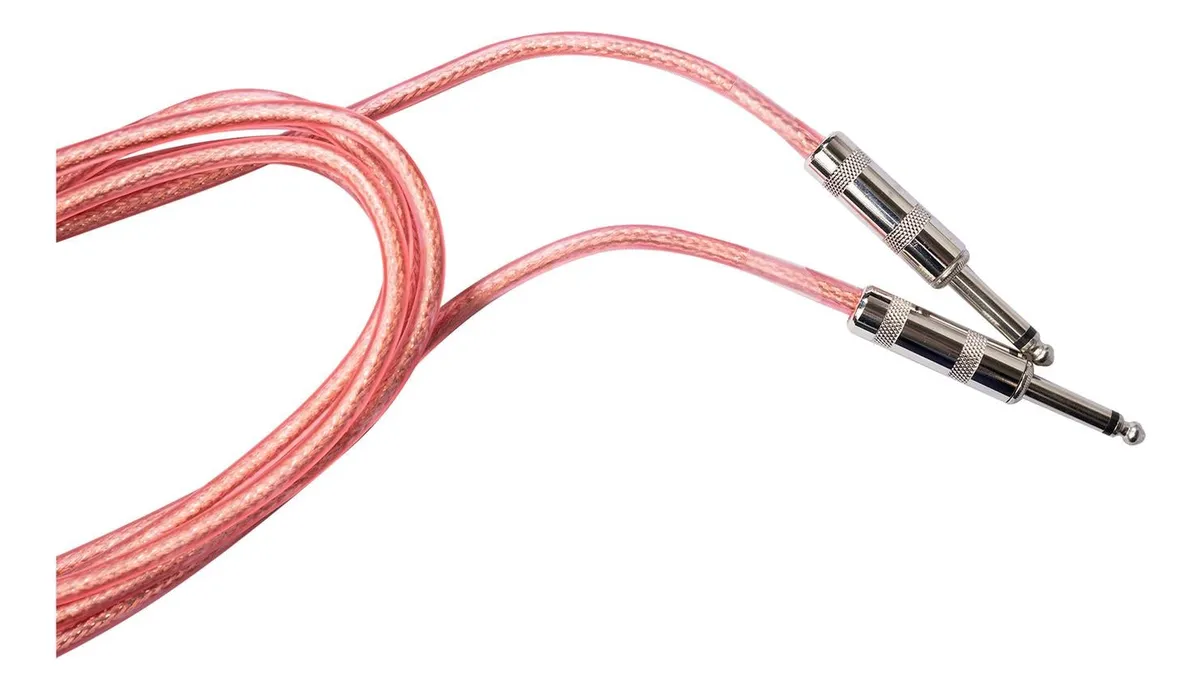 CREF CR C 6 METROS RED CABLE PLUG INSTRUMENTO - 1