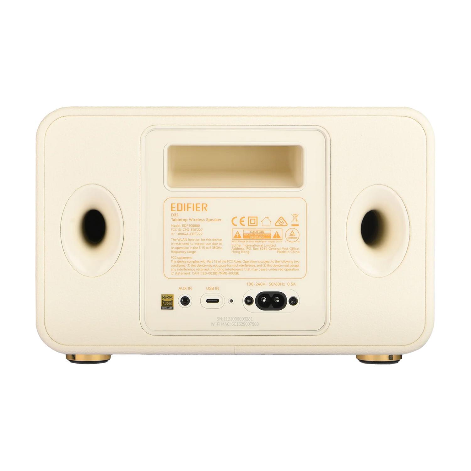 EDIFIER D32 WHITE PARLANTE MULTIMEDIA - 3