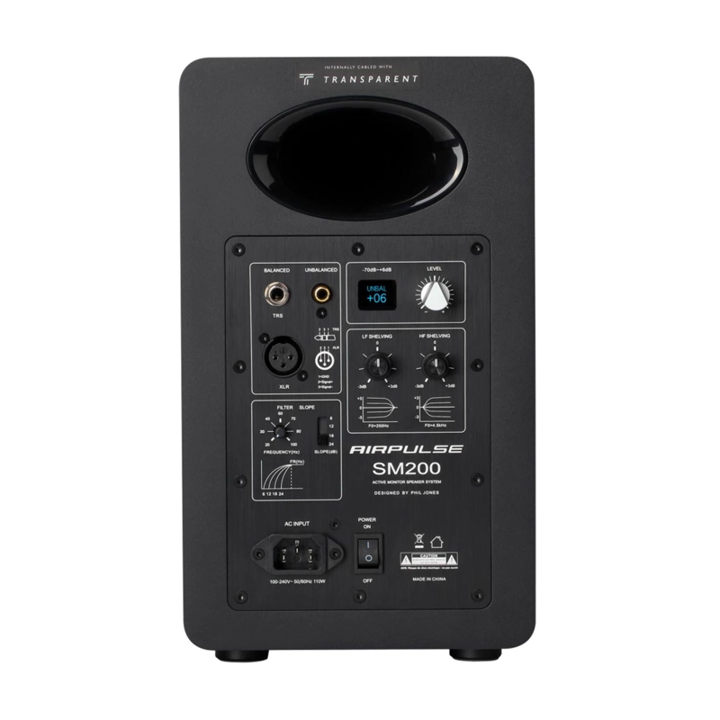 AIRPULSE SM200 BLACK MONITORES DE ESTUDIO (UN) - 3