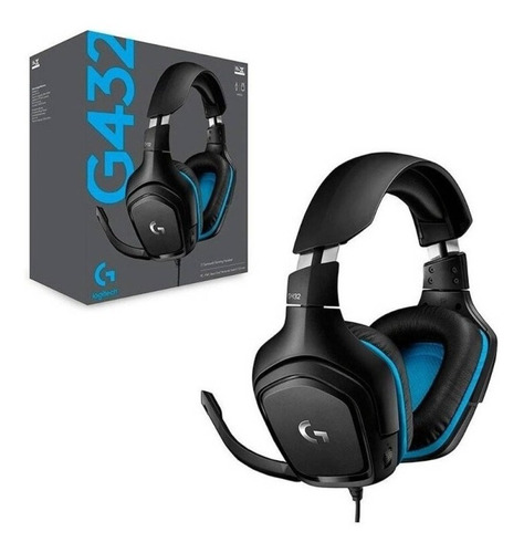 AUDÍFONOS GAMER LOGITECH G HEADSET G432 DTS 7.1 SURROUND PC XBOX PS4 5 - 5