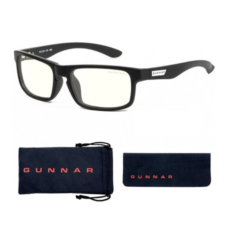 LENTES GAMING GUNNAR ENIGMA ONYX CLEAR ANTI FATIGA VISUAL - 4