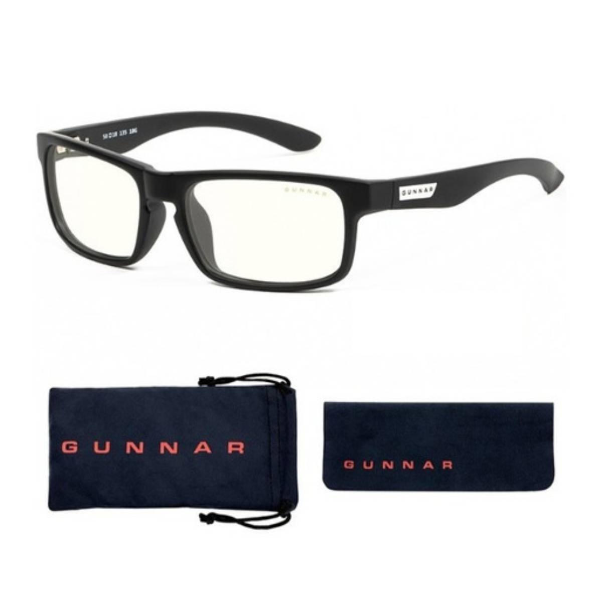 LENTES GAMING GUNNAR ENIGMA ONYX CLEAR ANTI FATIGA VISUAL - 4