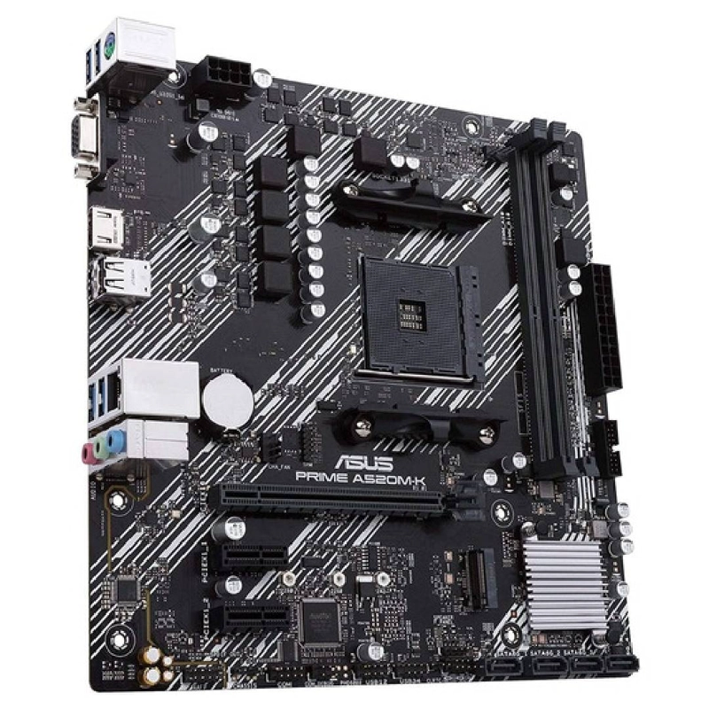 PLACA MADRE ASUS PRIME A520M-K AM4 AMD RYZEN MICRO ATX - 2