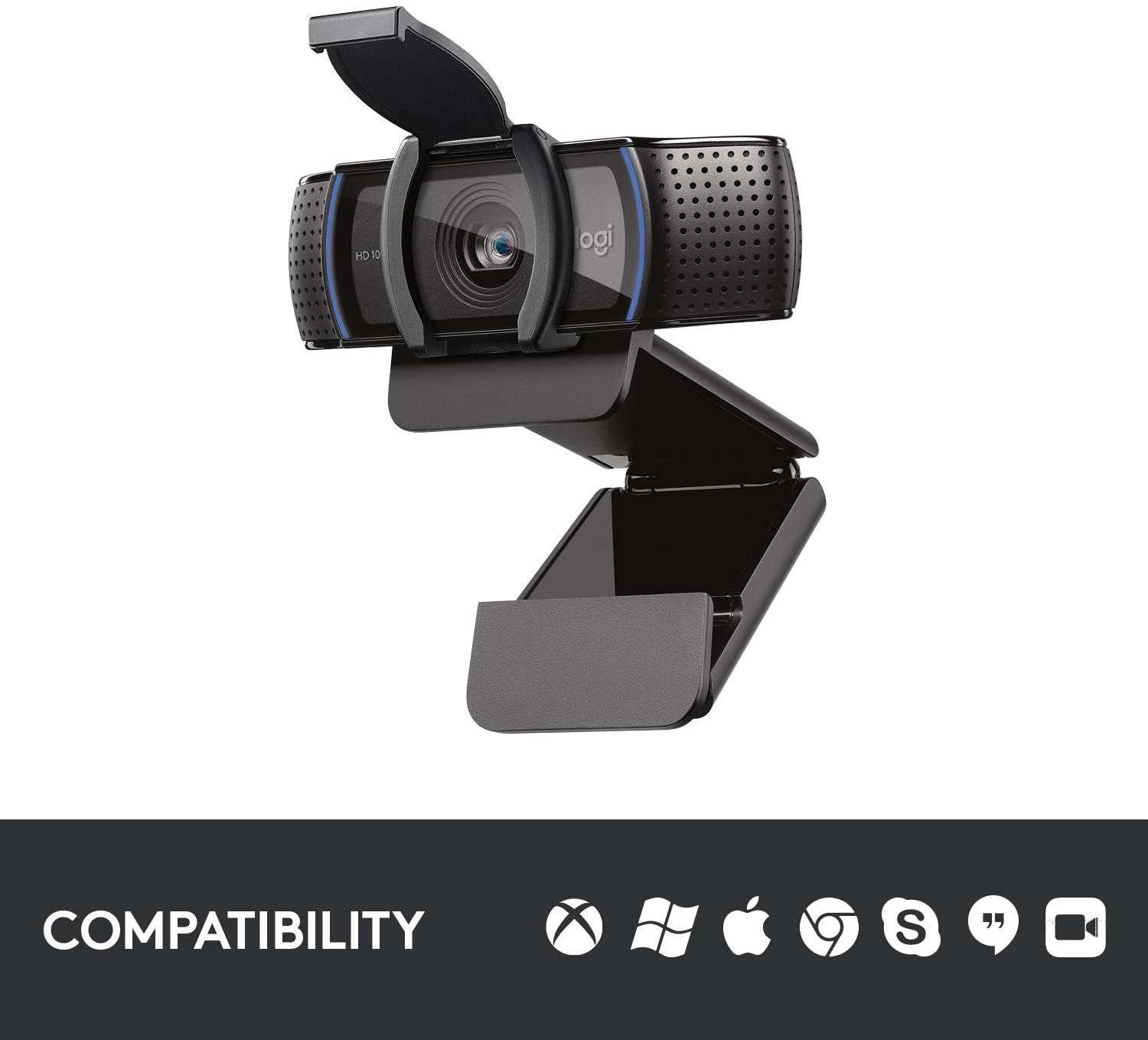 CAMARA WEB LOGITECH C920S FULL HD CON MICROFONO USB - 5