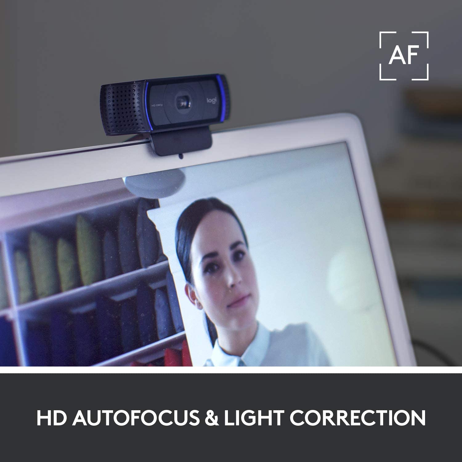 CAMARA WEB LOGITECH C920S FULL HD CON MICROFONO USB - 6