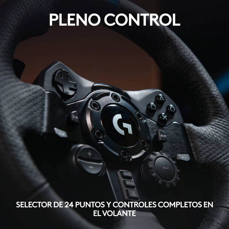 VOLANTE GAMER C/ PEDALES LOGITECH G923 EDICION PS4 - 4