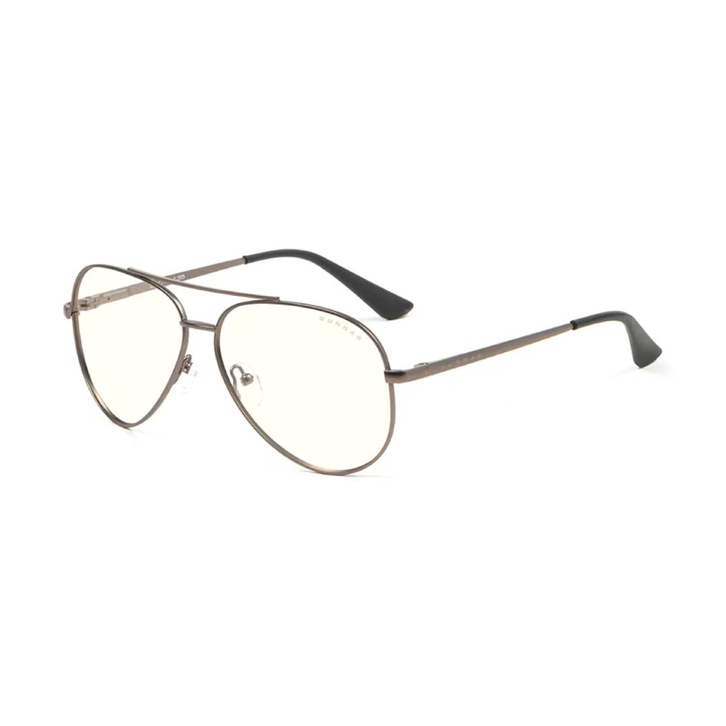 LENTES GAMER GUNNAR MAVERICK GUNMETAL CLEAR - 1