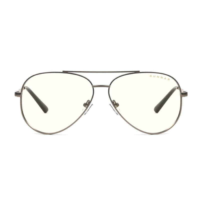 LENTES GAMER GUNNAR MAVERICK GUNMETAL CLEAR - 2