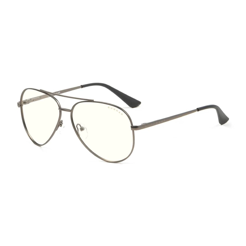 LENTES GAMER GUNNAR MAVERICK GUNMETAL CLEAR - 3