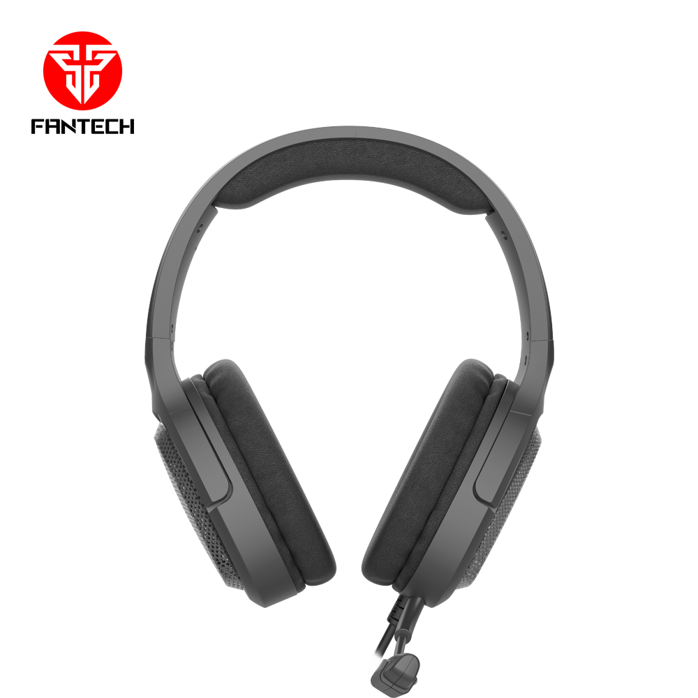 AUDÍFONOS GAMER FANTECH HEADSET VIBE MH85 NEGRO CONECTOR JACK 3.5MM - 2