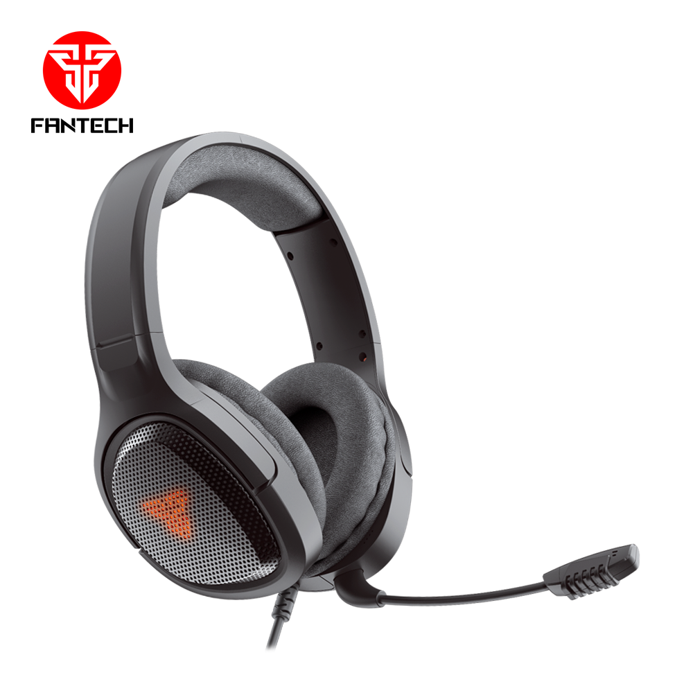 AUDÍFONOS GAMER FANTECH HEADSET VIBE MH85 NEGRO CONECTOR JACK 3.5MM - 4