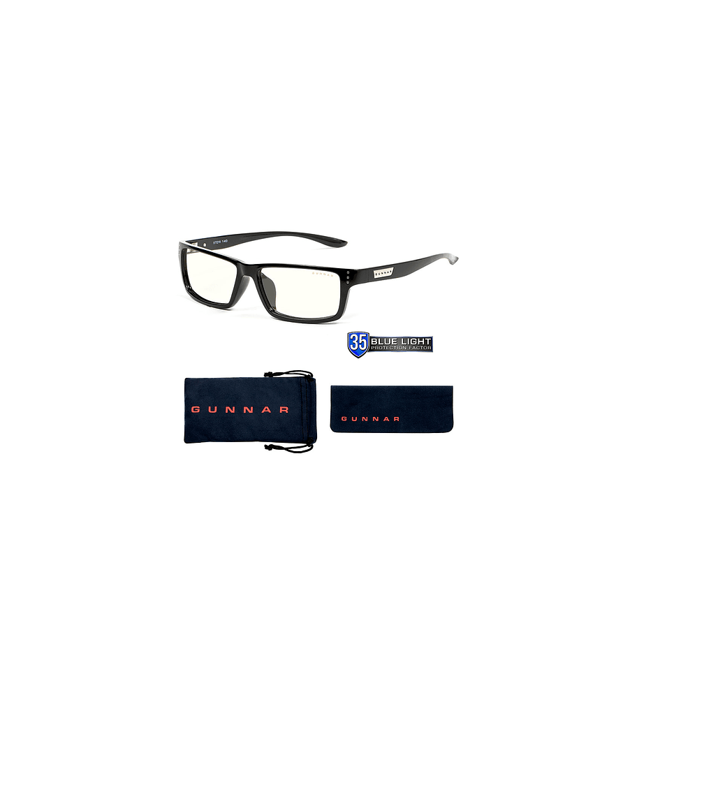 LENTES GAMER GUNNAR RIOT ONYX CLEAR - 4