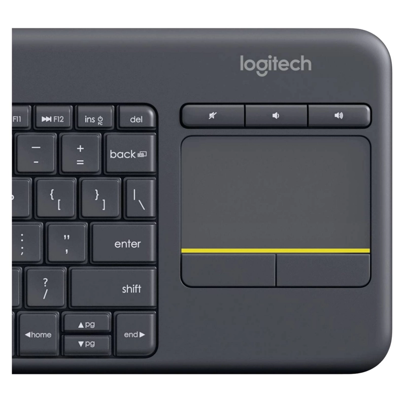 TECLADO UNIVERSAL INALÁMBRICO LOGITECH K400 PLUS TOUCHPAD P/ SMART TV - 3