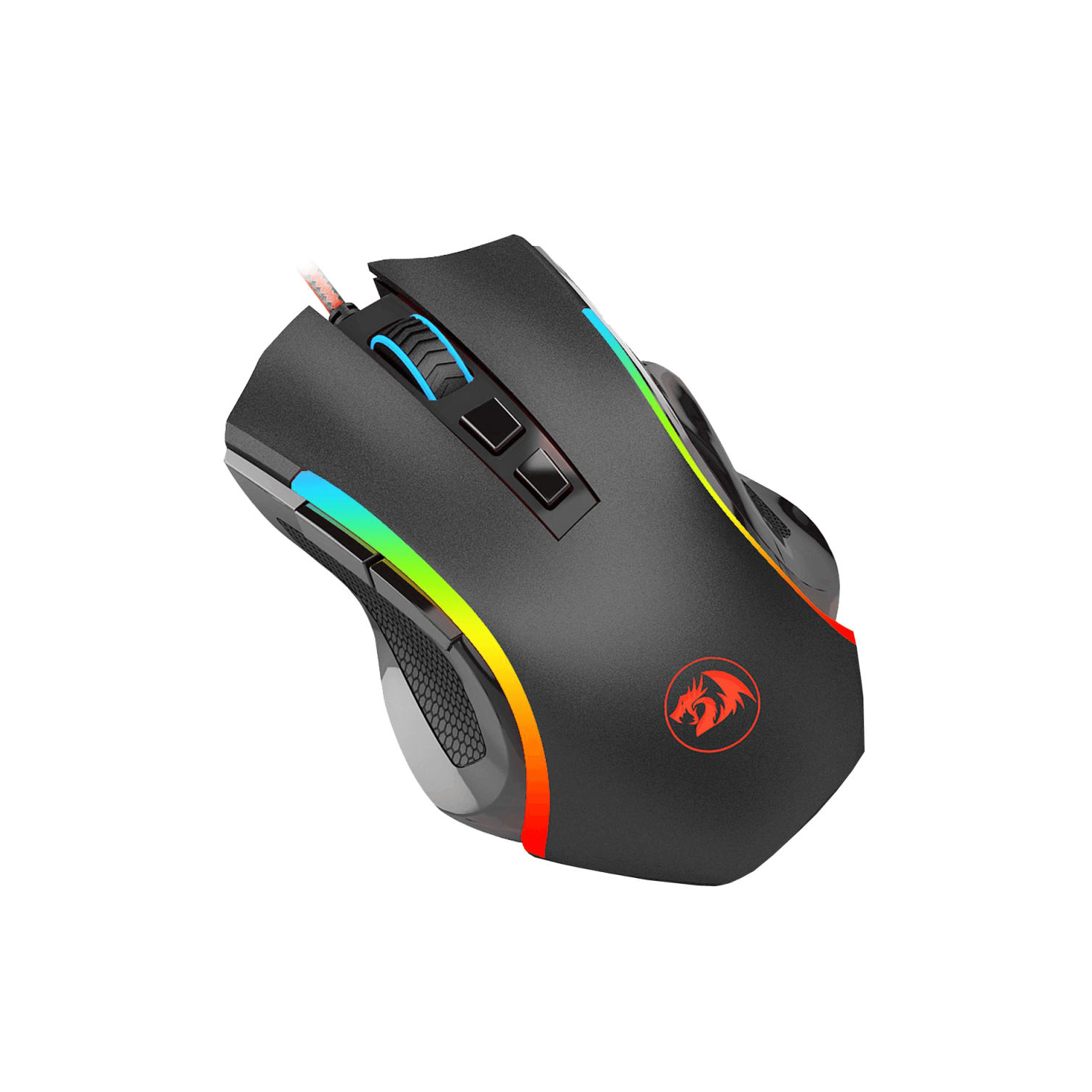 MOUSE GAMER REDRAGON RGB GRIFFIN M607 7000 DPI - 4