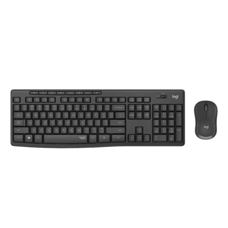 KIT TECLADO Y MOUSE UNIVERSAL INALÁMBRICO LOGITECH MK295 SILENT - 1