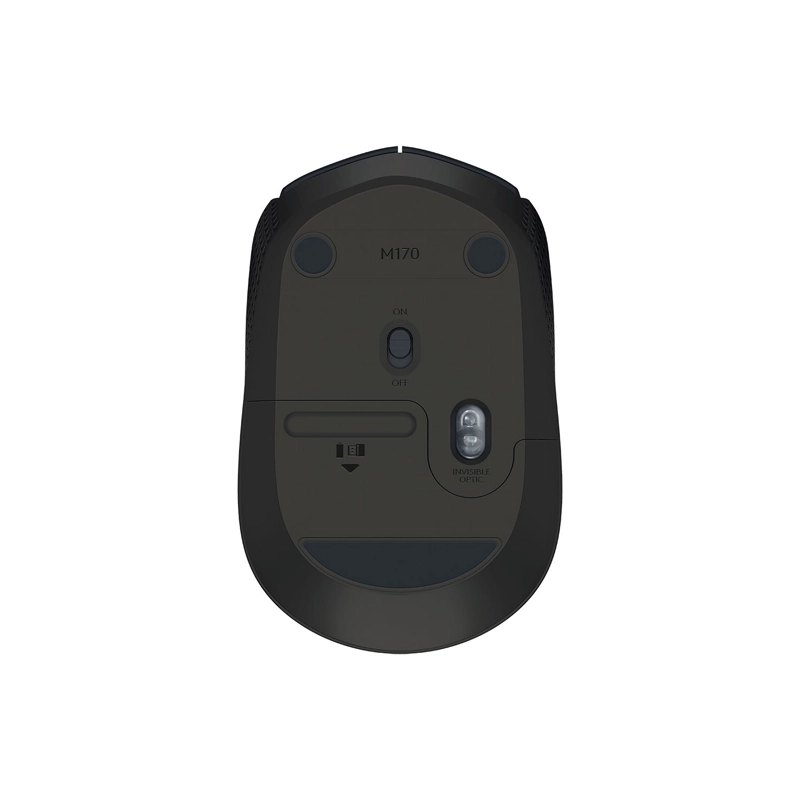MOUSE LOGITECH M170 INALAMBRICO NEGRO 1000 DPI - 5