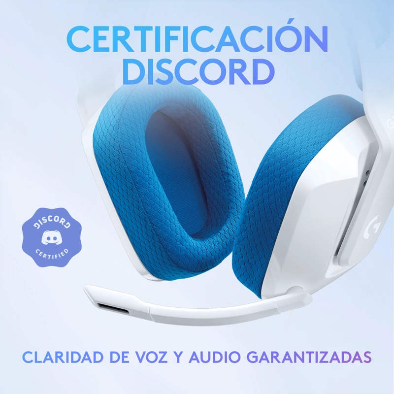 AUDÍFONOS GAMER LOGITECH G HEADSET G335 BLUETOOTH BLANCO CONECTOR JACK 3.5MM - 4