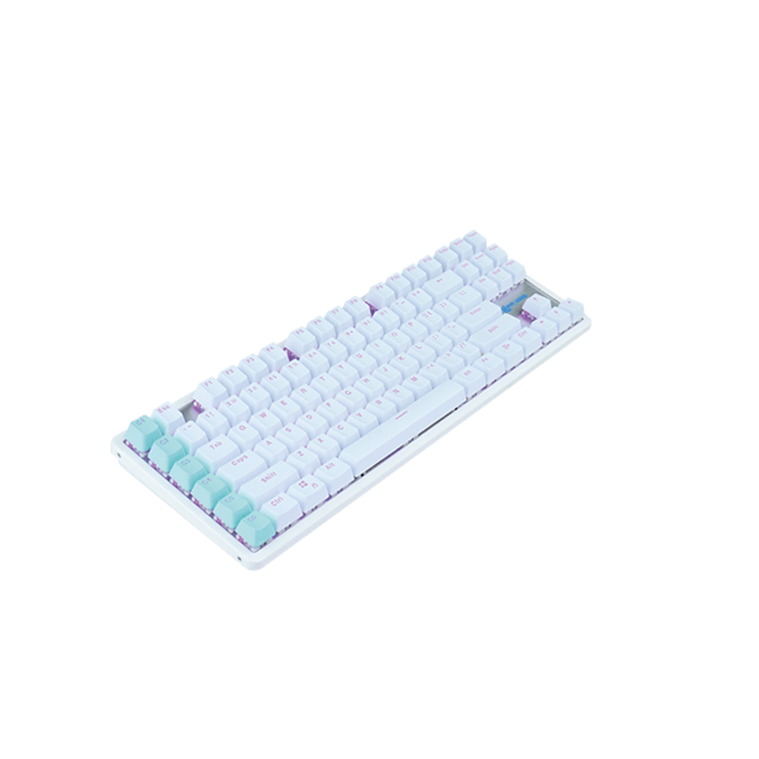 TECLADO GAMER UNIVERSAL HYPE LEGEND L BLANCO SW OUTEMU BROWN - 5